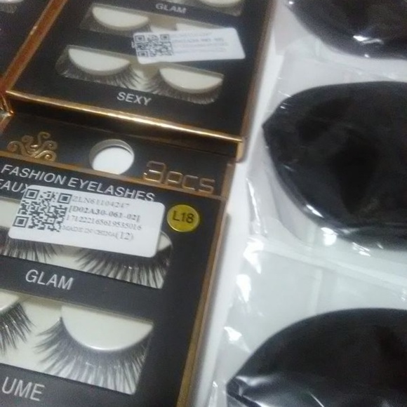 New 4 Set Luxury Natural 3D Eyelash Long Glam + 4 - Picture 2 of 7